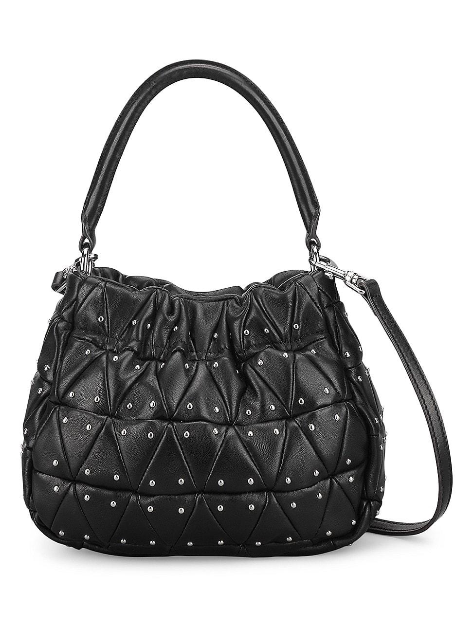 Womens Femme Leather Top Handle Bag Product Image