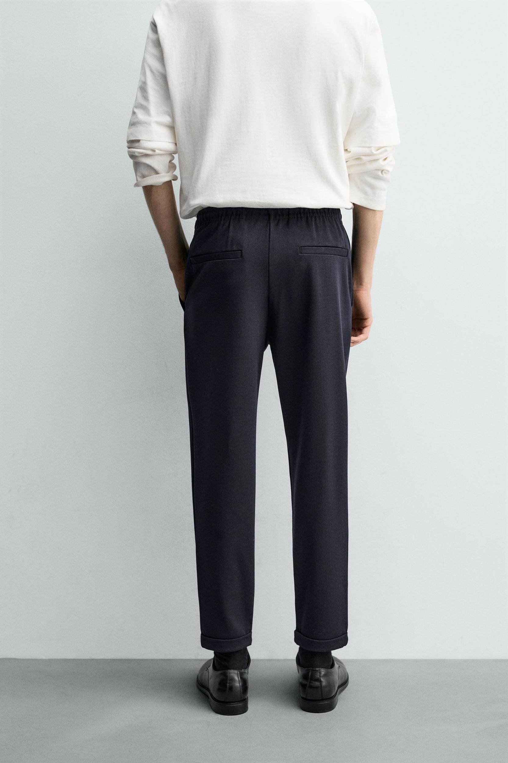 COMFORT NON-IRON JOGGER-WAIST PANTS Product Image