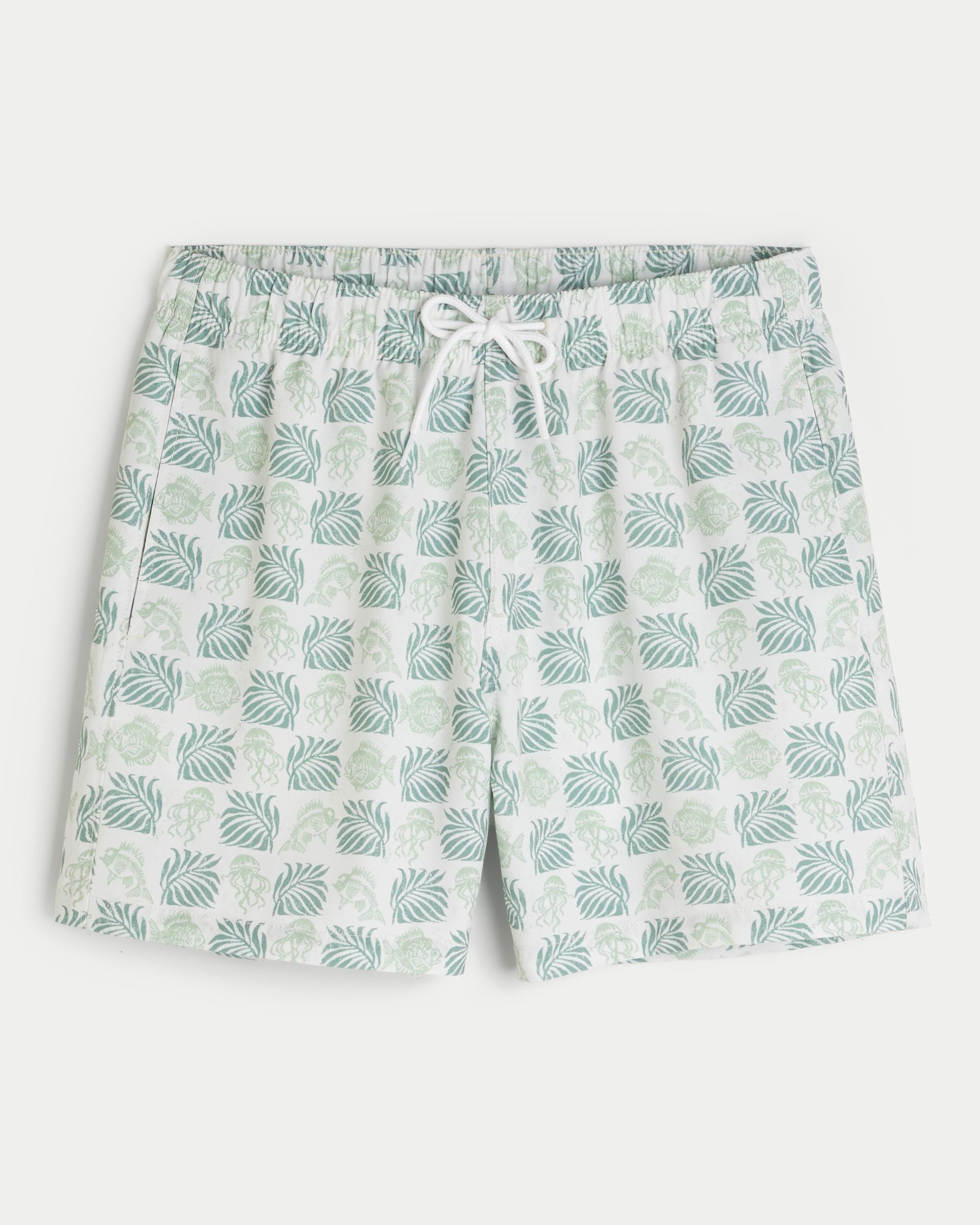 Mid-Thigh Volley Swim Trunks Product Image