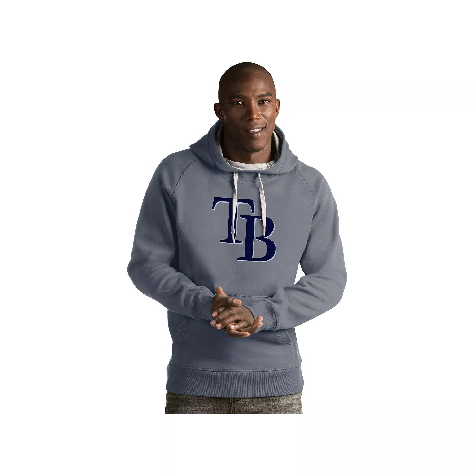 Men's Antigua Tampa Bay Rays Victory Logo Hoodie,  Product Image
