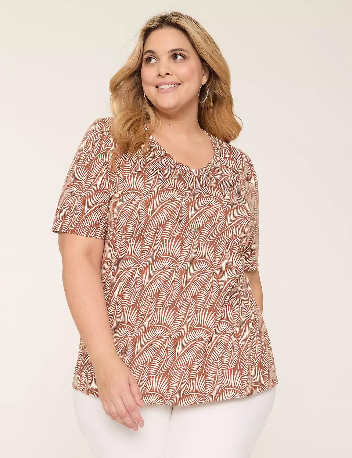 Perfect Sleeve V-Neck Tee Product Image