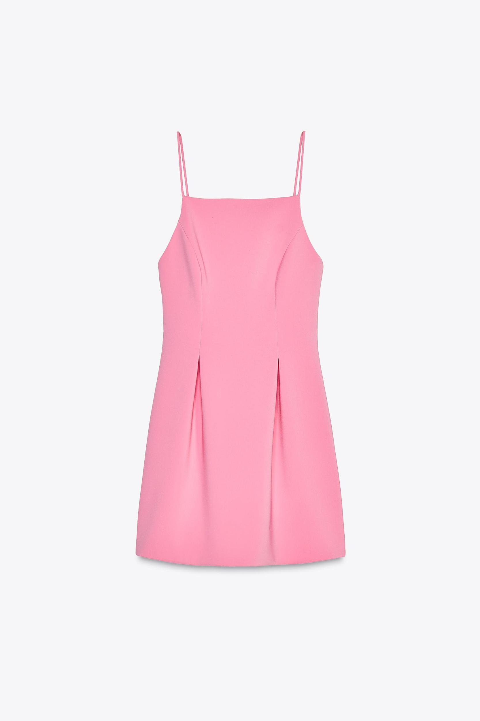 PLEATED MINI DRESS Product Image