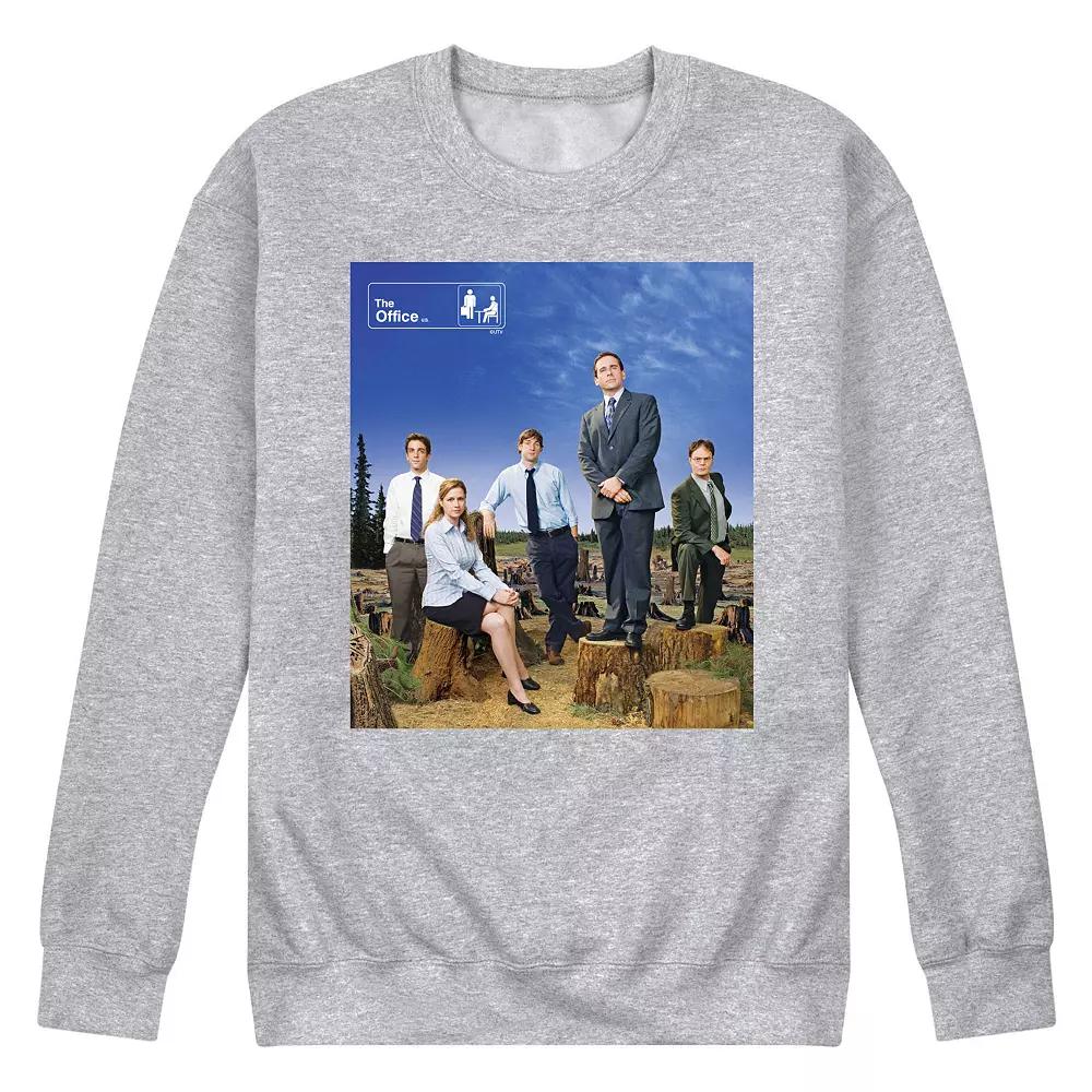 Men's The Office Cast Photo Sweatshirt,  Product Image