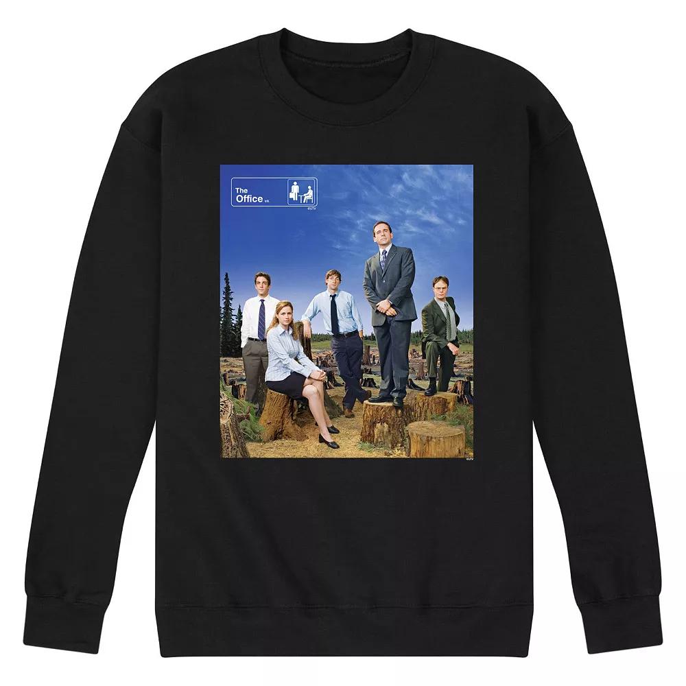 Men's The Office Cast Photo Sweatshirt,  Product Image