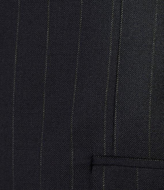 Cremieux Modern Fit Flat Front Stripe 2-Piece Suit Product Image