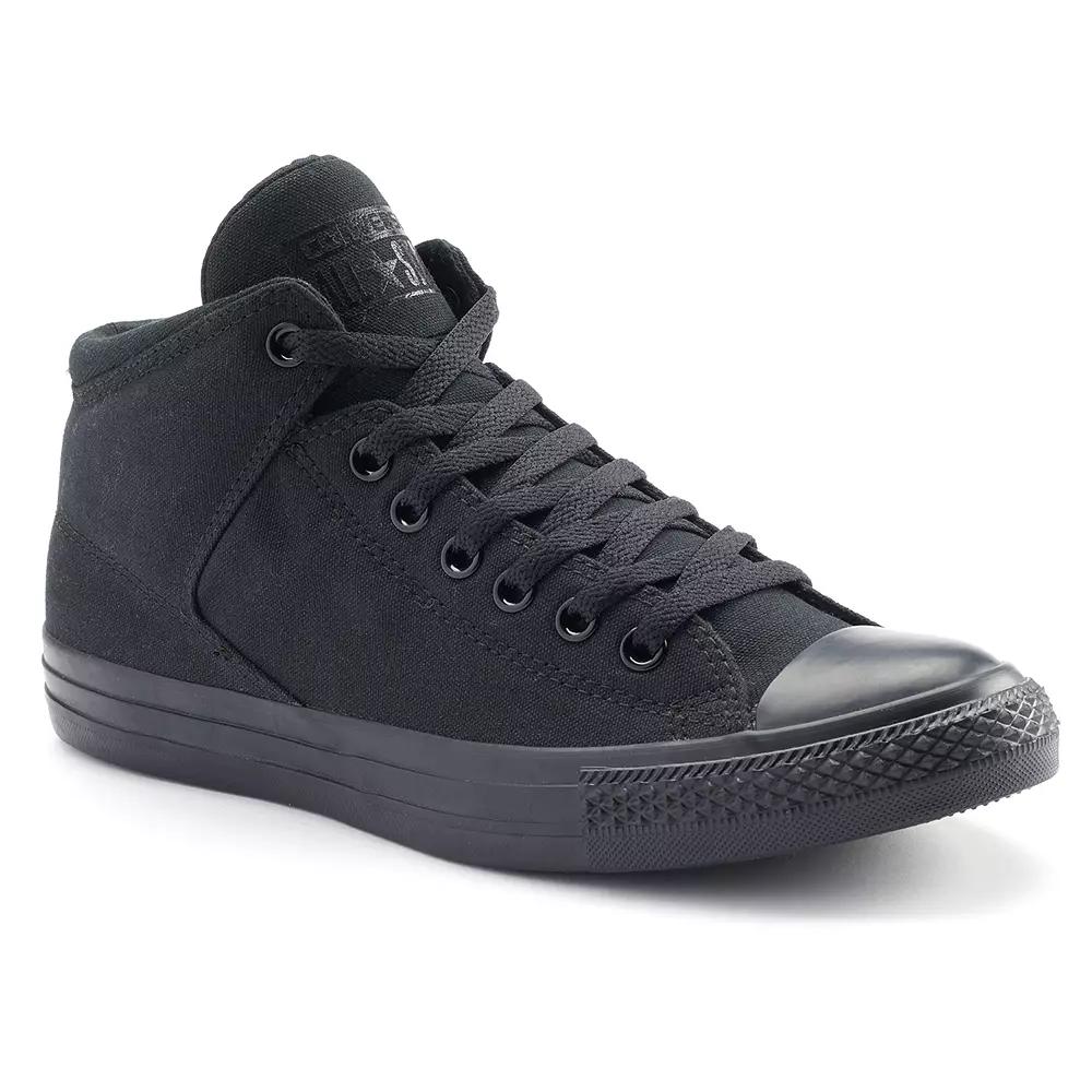 Adult Converse Chuck Taylor All Star High Street Mid-Top Sneakers, Women's, Size: M11.5W13.5, Black Product Image