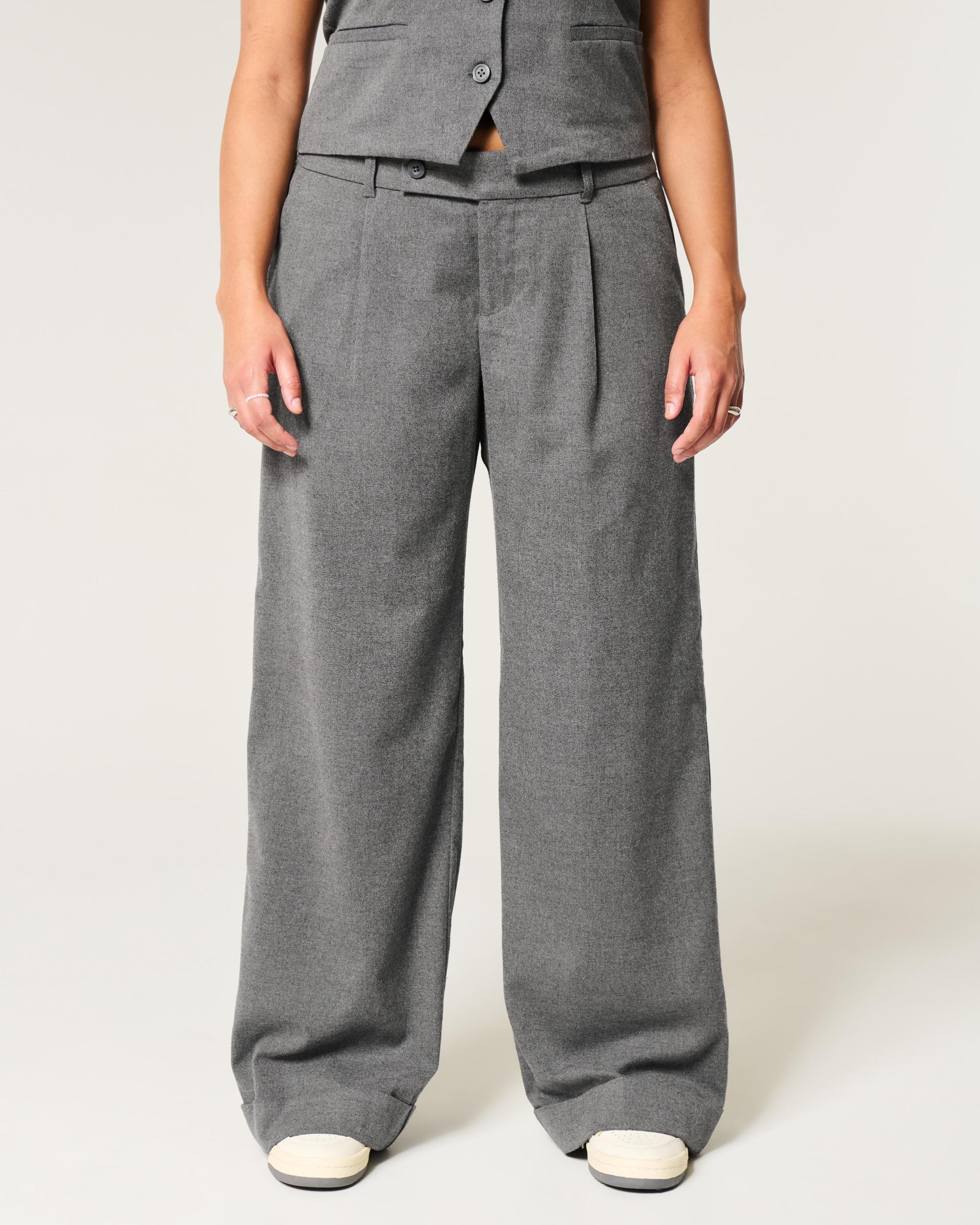 Hollister Livvy Low-Rise Wide-Leg Pants Product Image