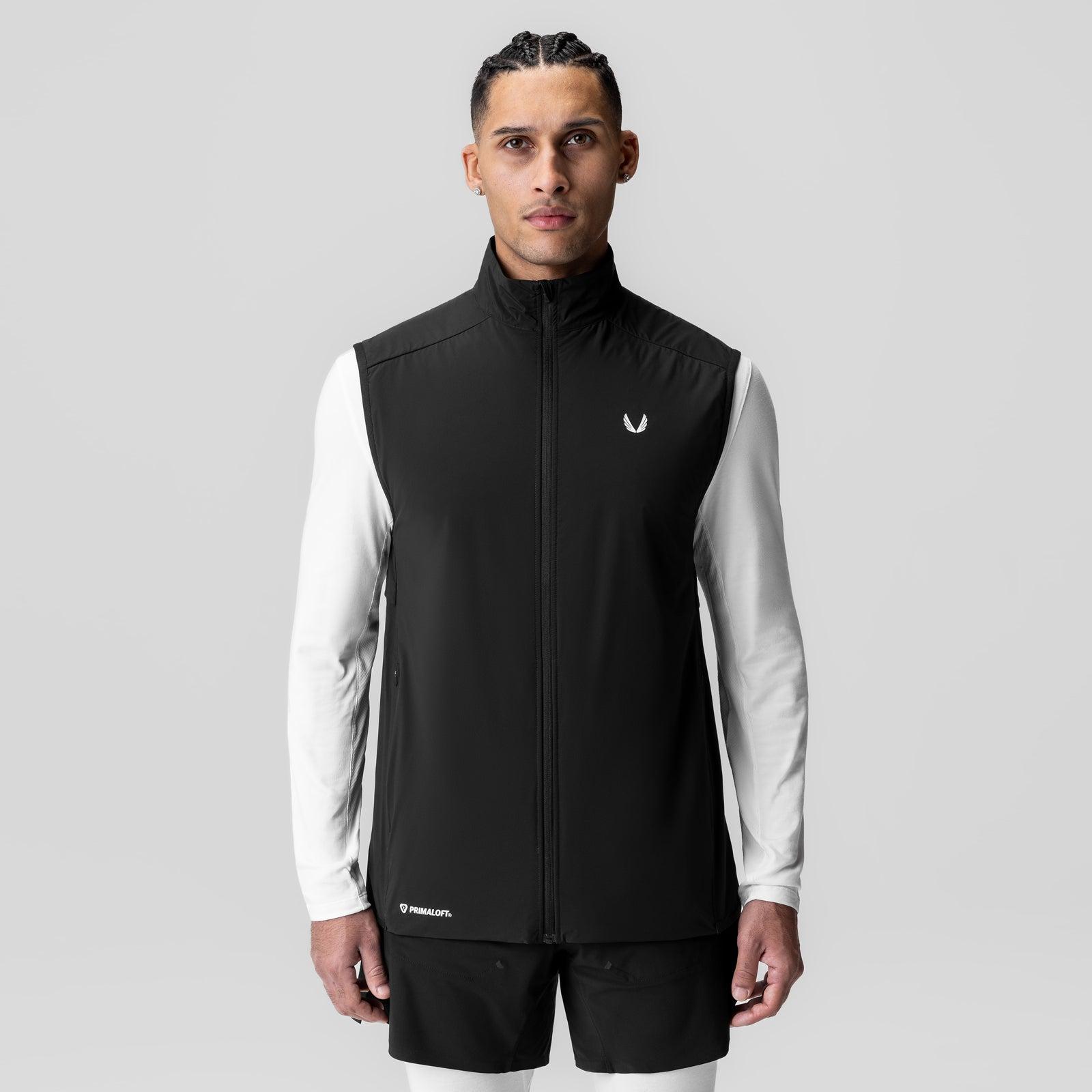 1052. Aerotex™ PrimaLoft® Run Vest - Black Product Image