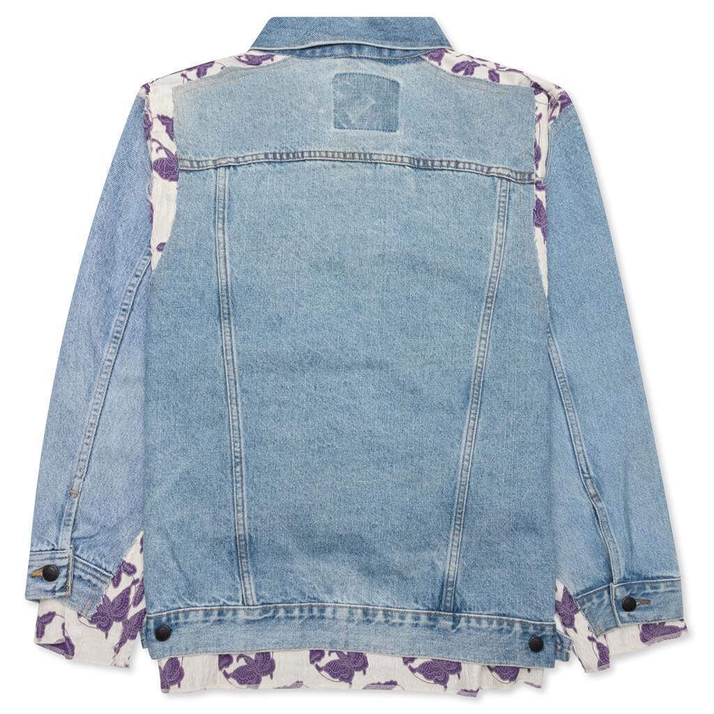 Jean Jacket Covered Pant - Off White Male Product Image