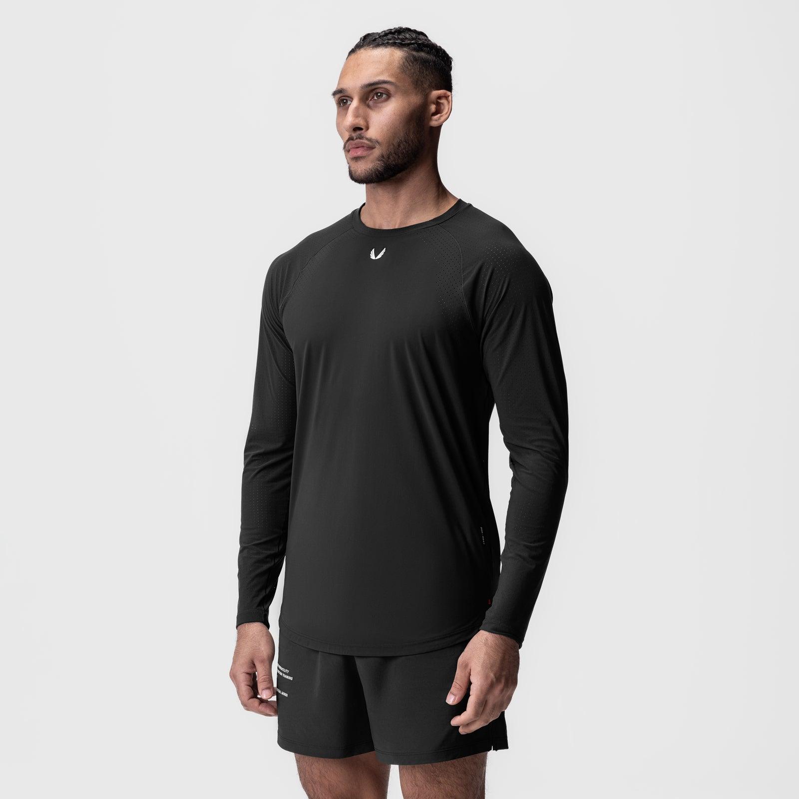 0947. Laser-Vent™ Established Long Sleeve - Space Grey Product Image