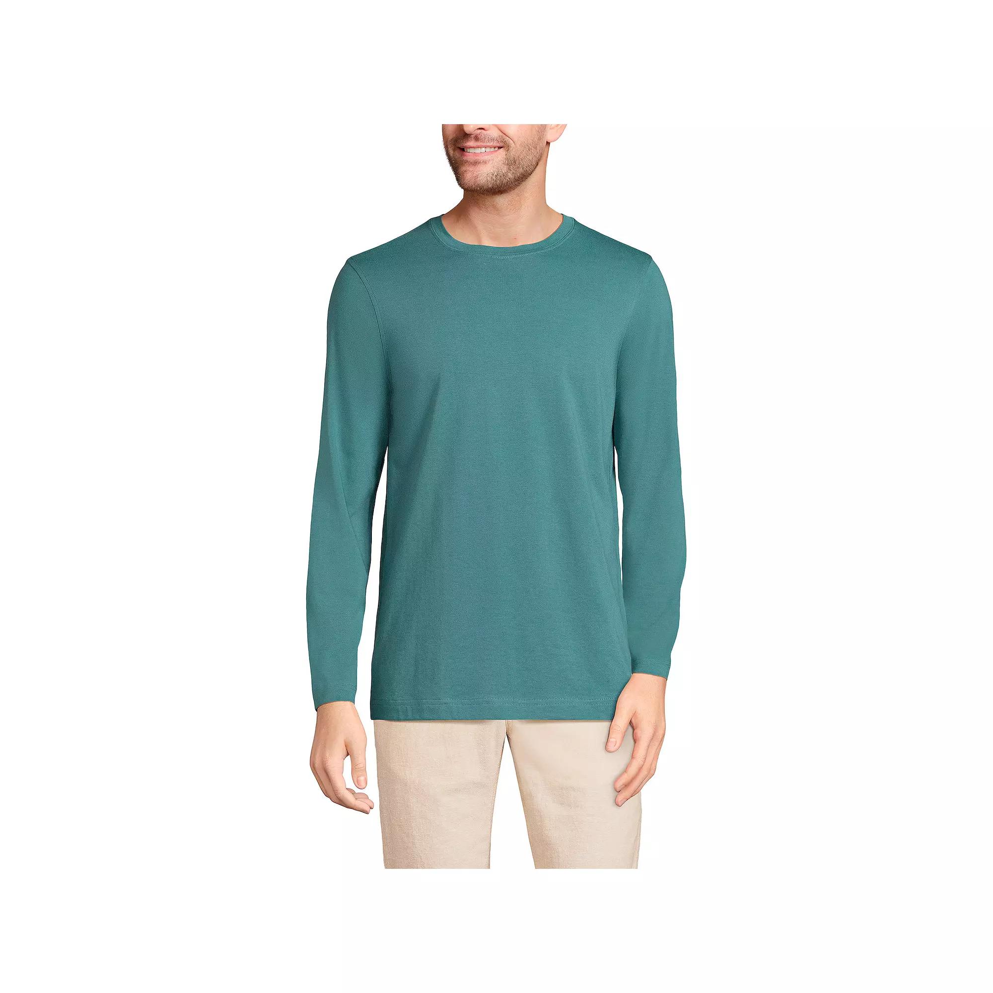 Men's Lands' End Classic-Fit Supima Tee,  Product Image