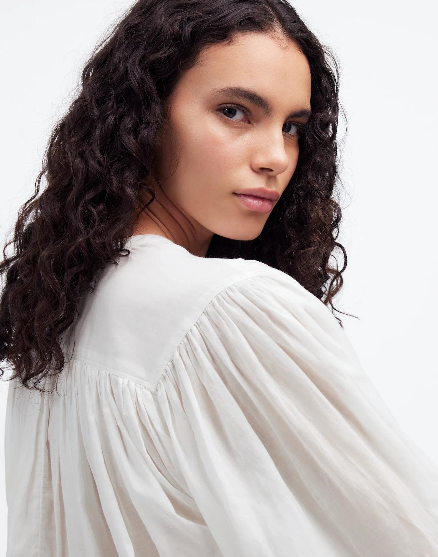 Balloon-Sleeve Top Product Image