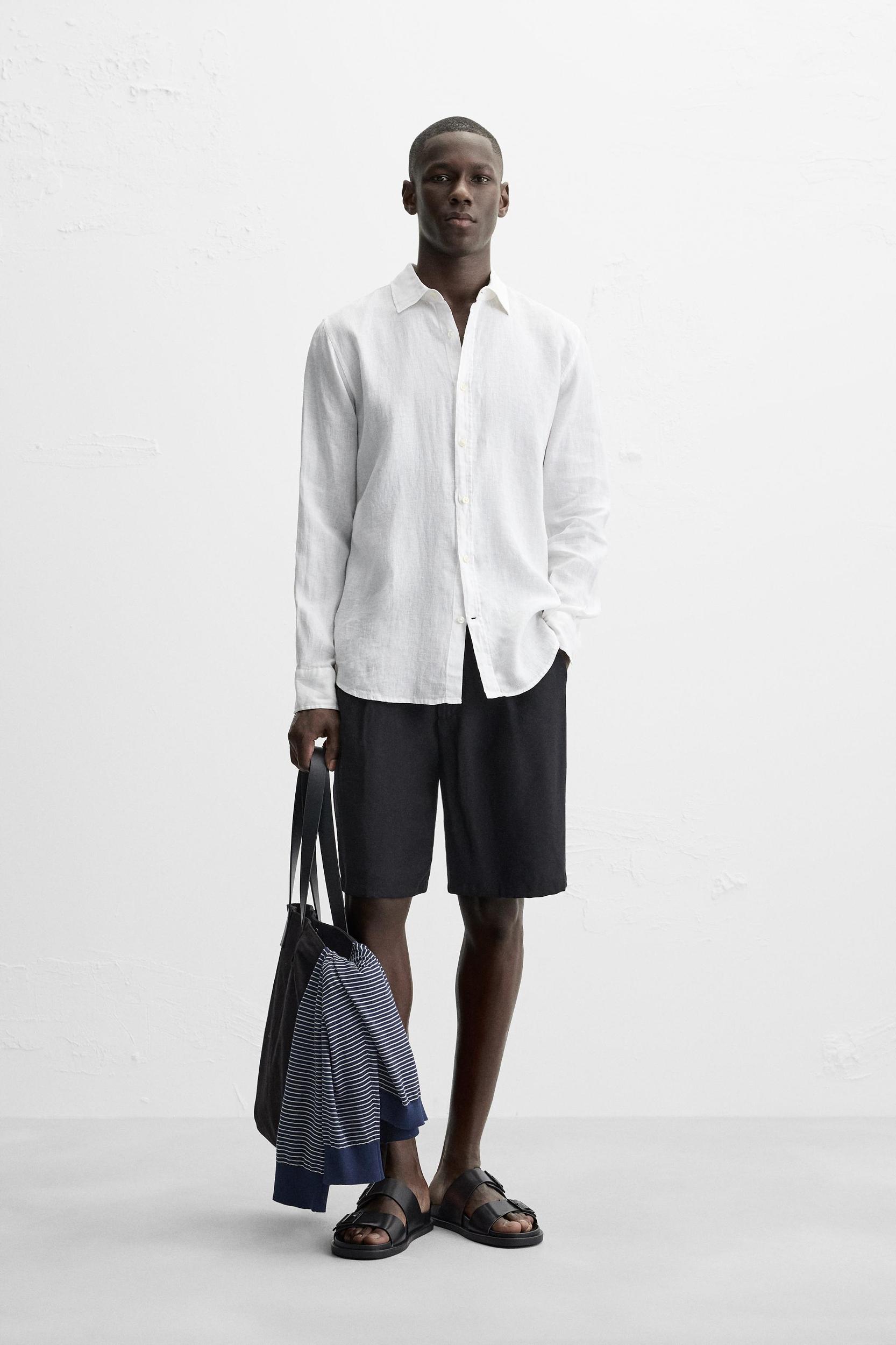 100% LINEN SHIRT Product Image