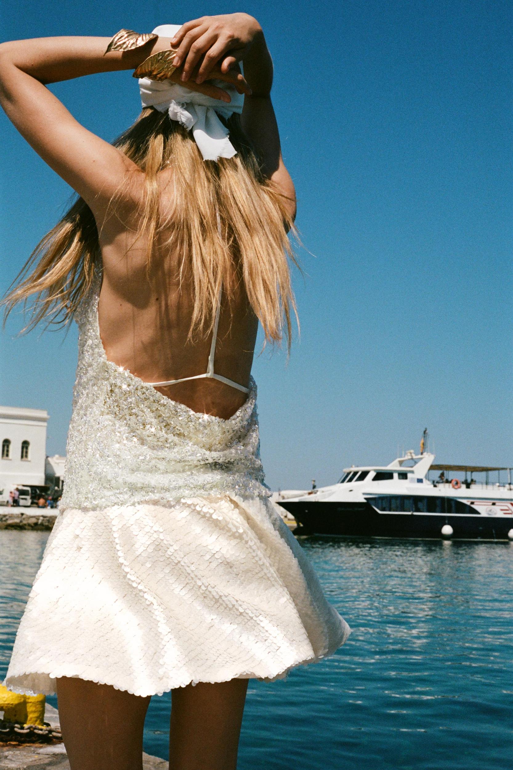 SEQUIN MINI SKORT Product Image