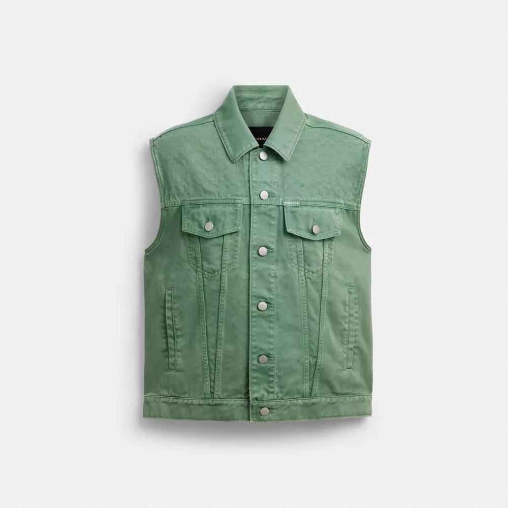 Denim Vest Product Image