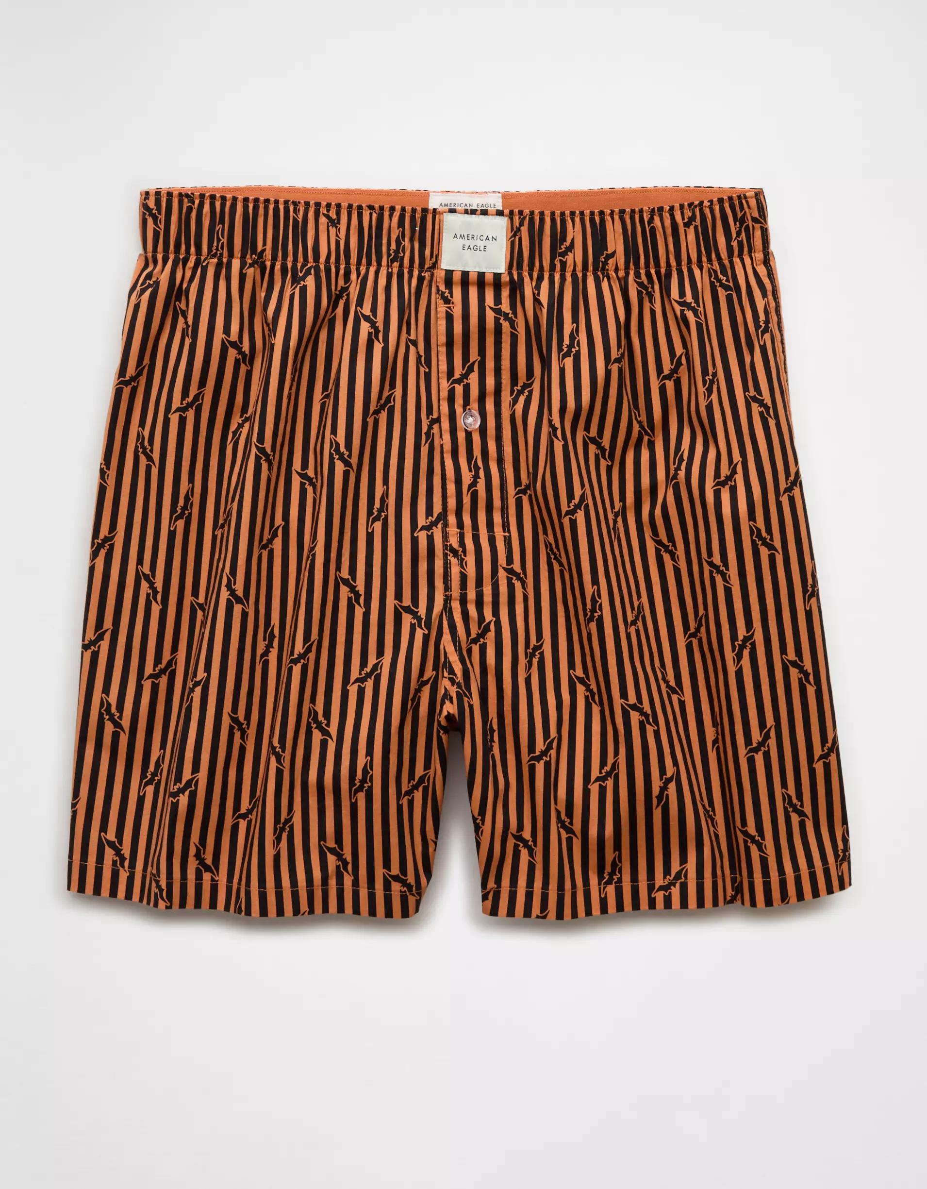 AEO Men's Bat Stripes Stretch Boxer Short Product Image
