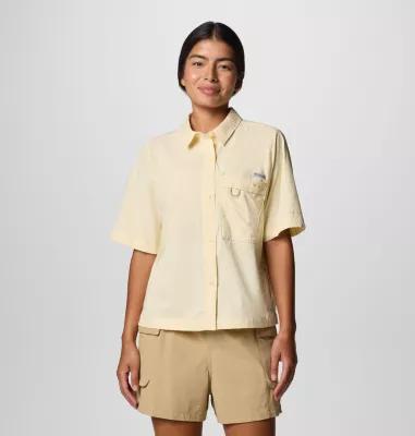 Columbia Womens PFG Wild Cast Short Sleeve Shirt- Product Image