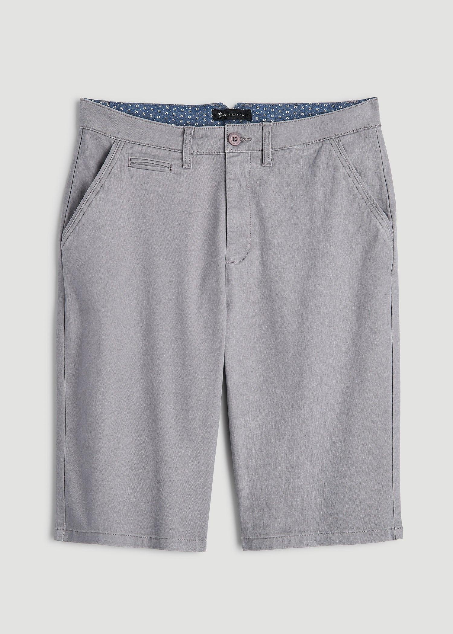 Chino Shorts for Tall Men in Desert Khaki Male Product Image