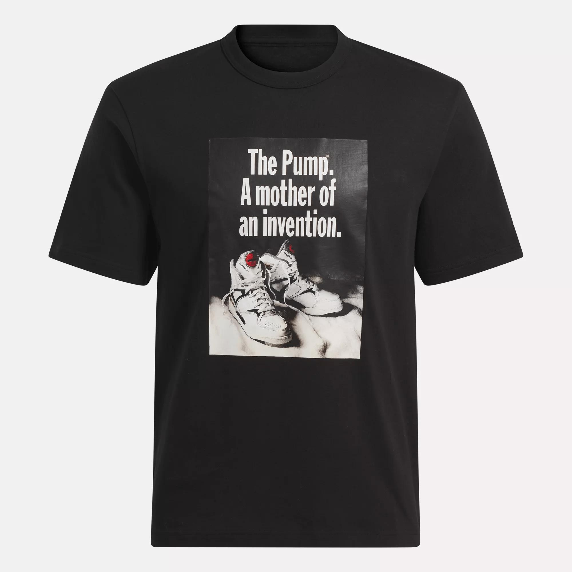 Men's Basketball Pump Graphic T-Shirt Male Product Image