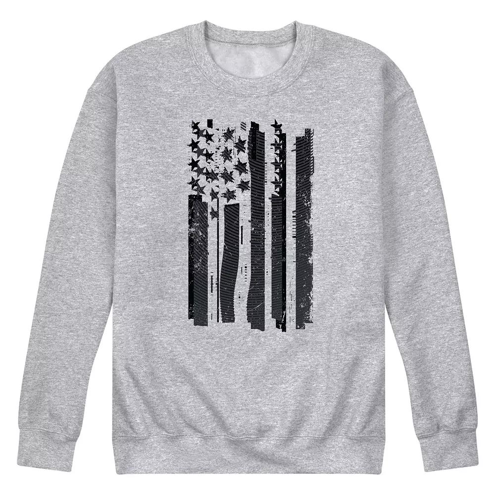 Men's Glitched Freedom Sweatshirt,  Product Image