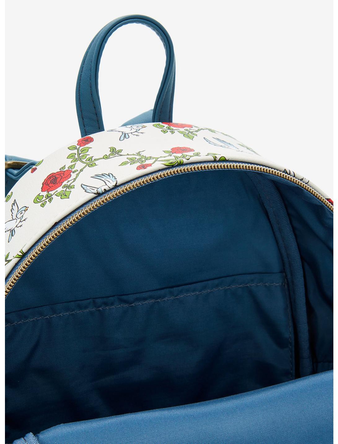 Loungefly Disney Beauty And The Beast Stained Glass Mini Backpack Product Image