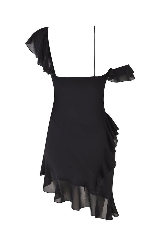 JULIETTA MINI DRESS - BLACK Product Image