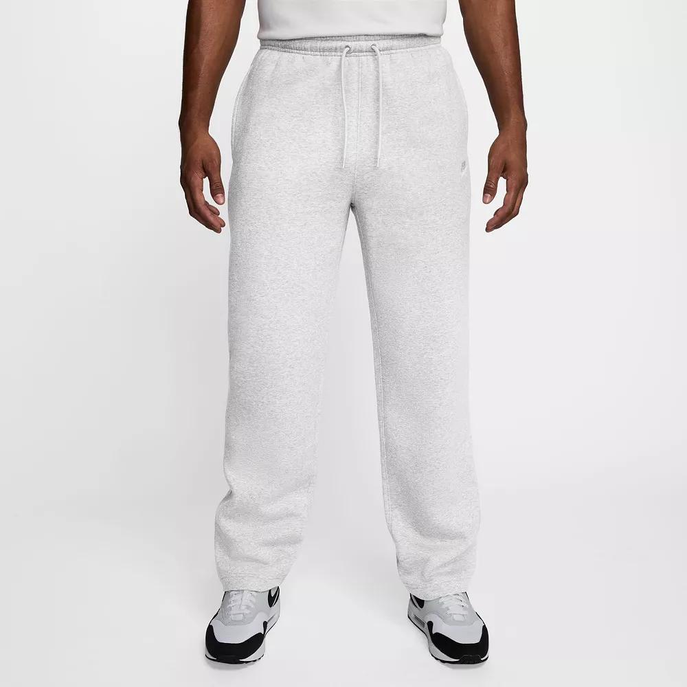 Nike Mens Club Open-Hem Fleece Pants | FN3730-451 Product Image