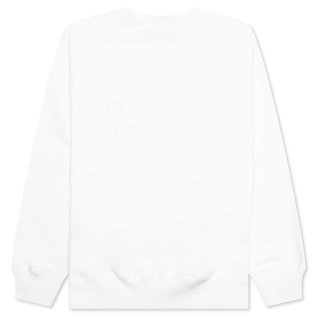 Heavy Weight Crewneck Type-2 Sweatshirt - White Male Product Image