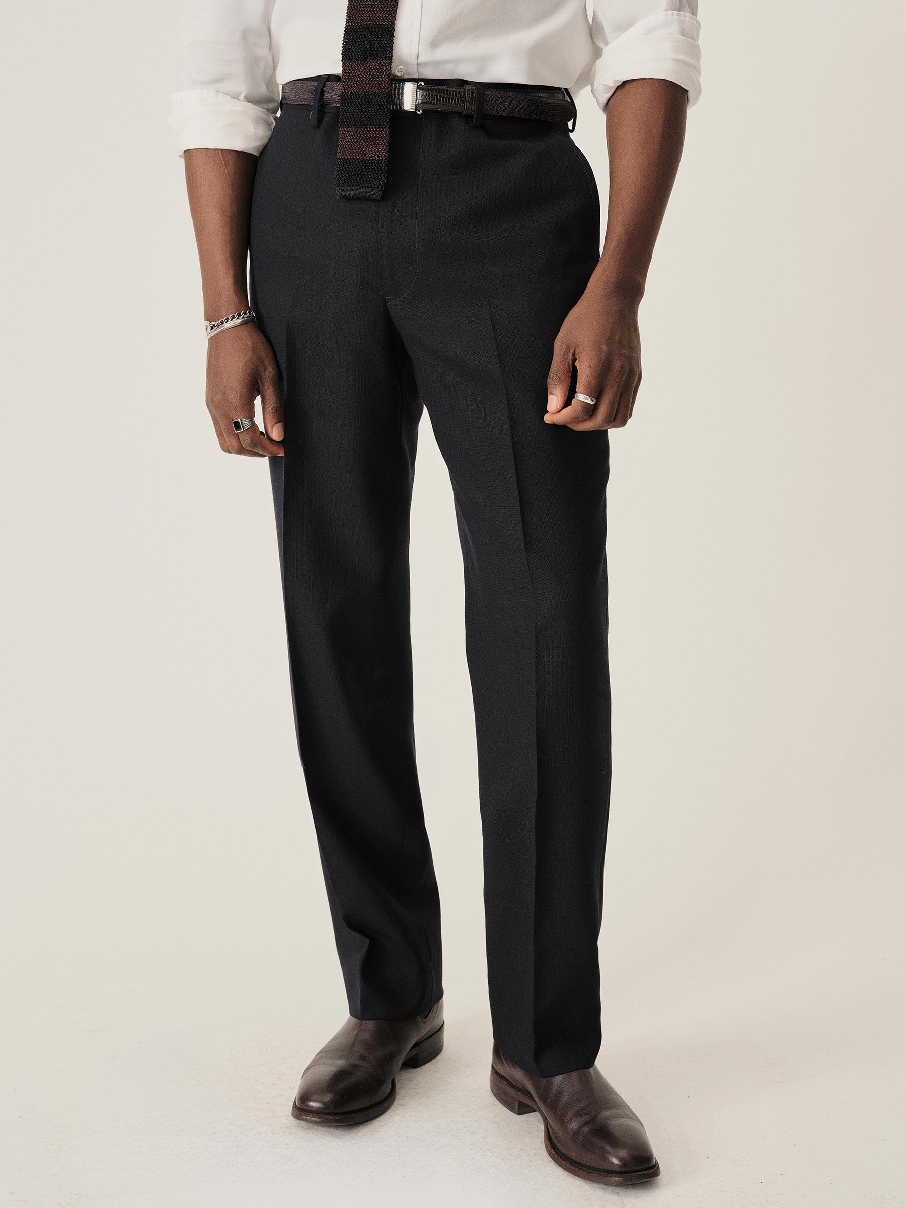 Dress Navy Angelino Wool Graduate Pant Product Image