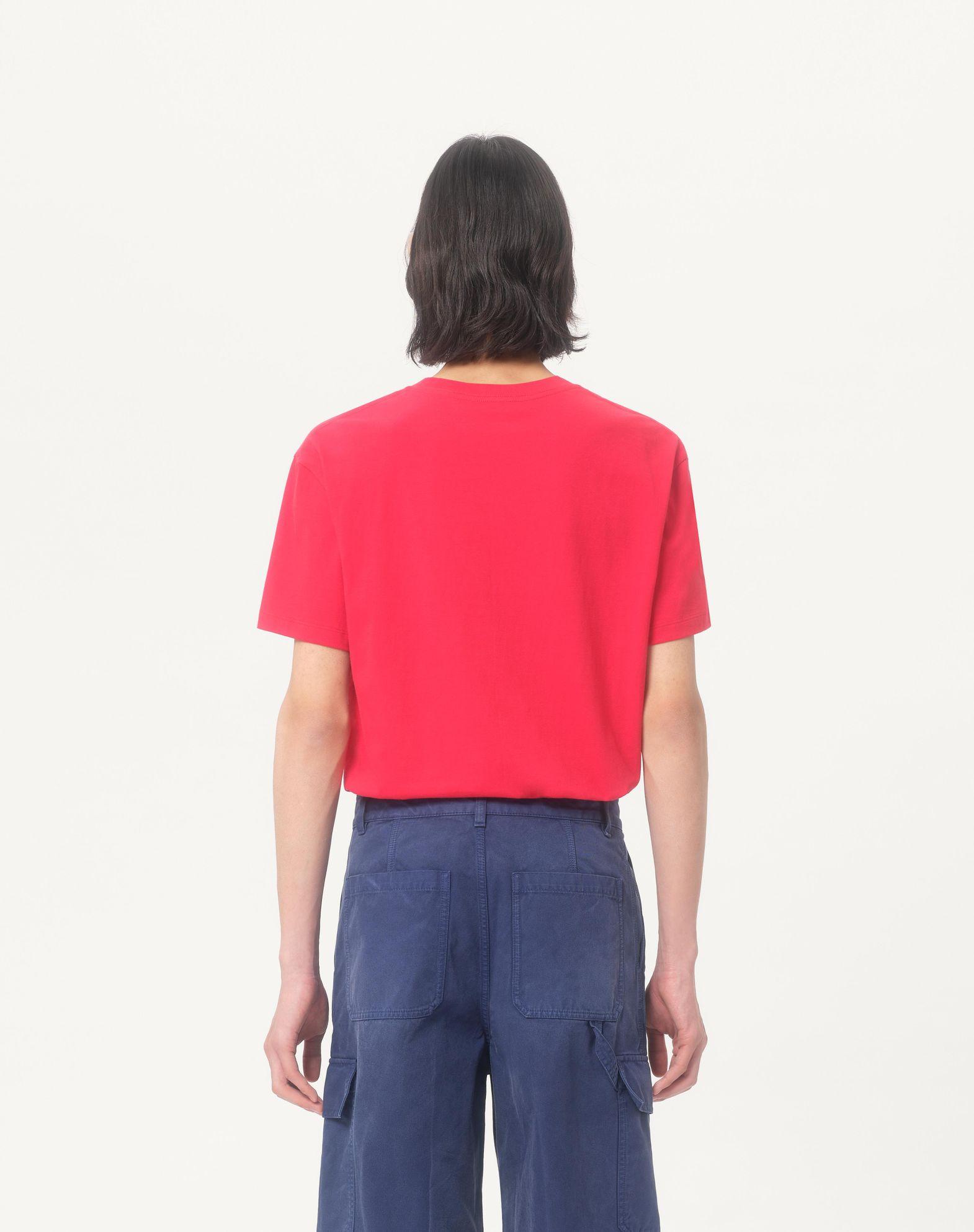 Cotton T-Shirt With Vlogo Patch Product Image