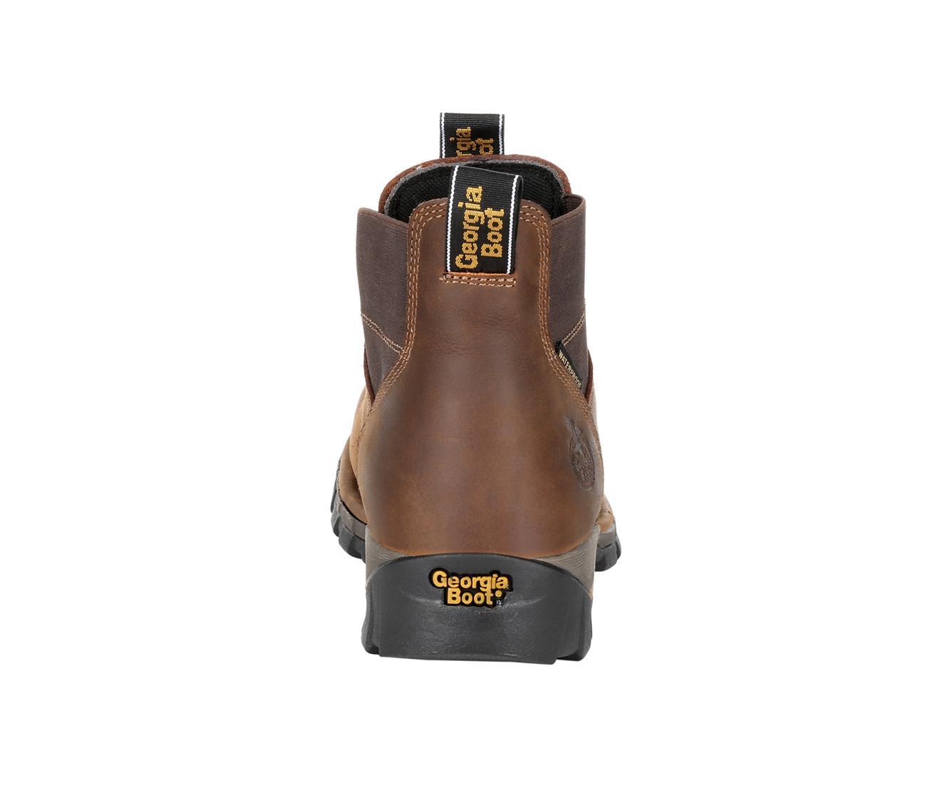 Men's Georgia Boot Eagle One Waterproof Chelsea Work Boots Product Image