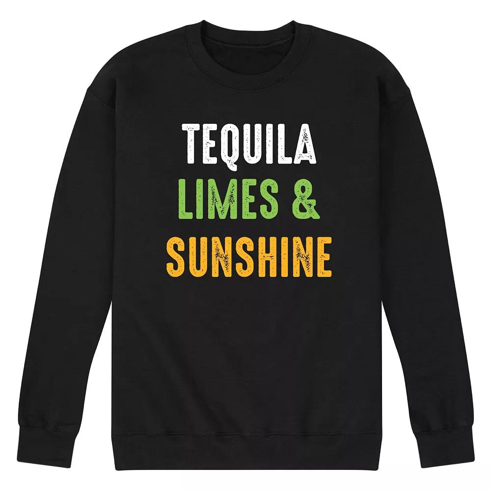 Men's Tequila Limes and Sunshine Sweatshirt,  Product Image