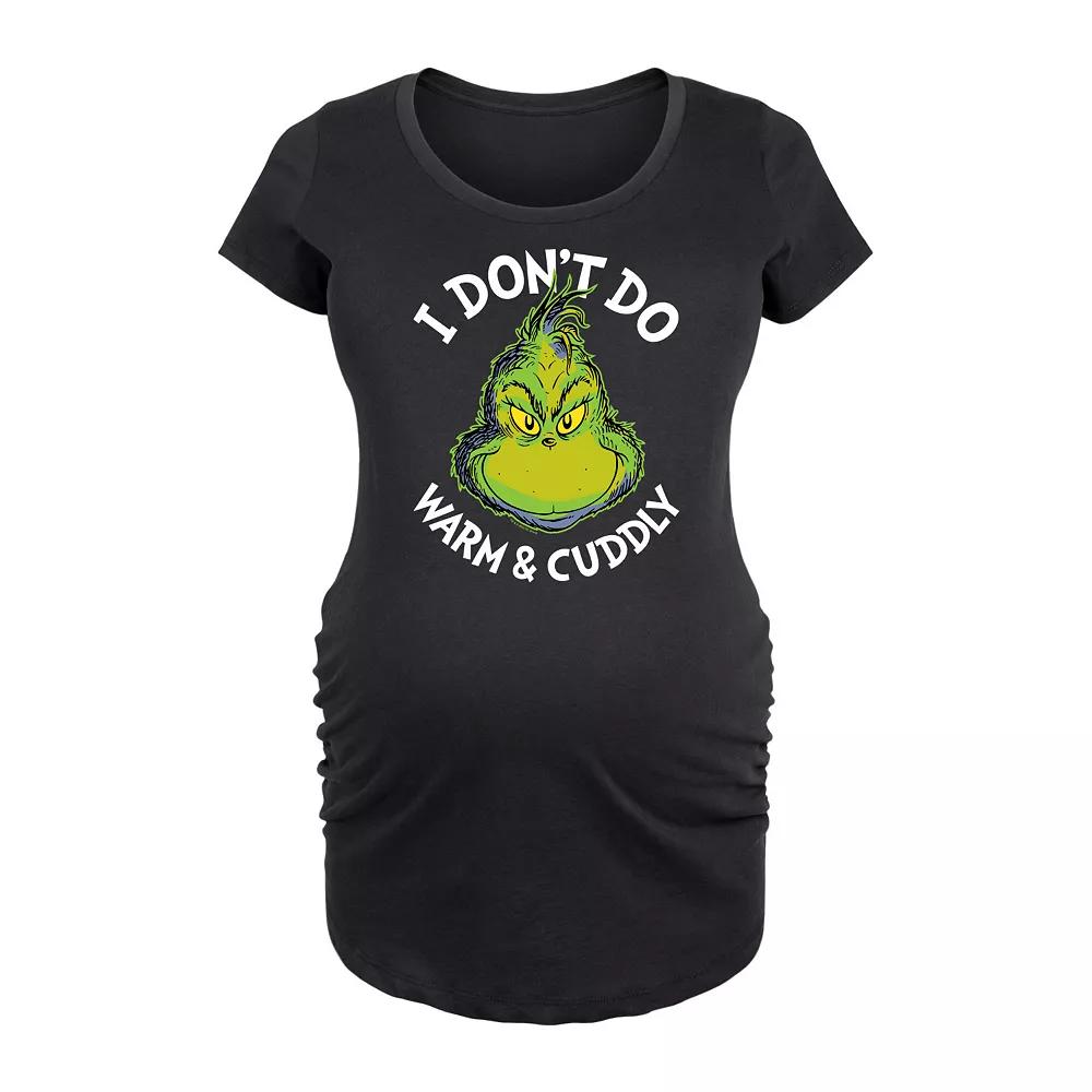 Maternity Believe With Santa Hat Graphic Tee, Women's,  Product Image