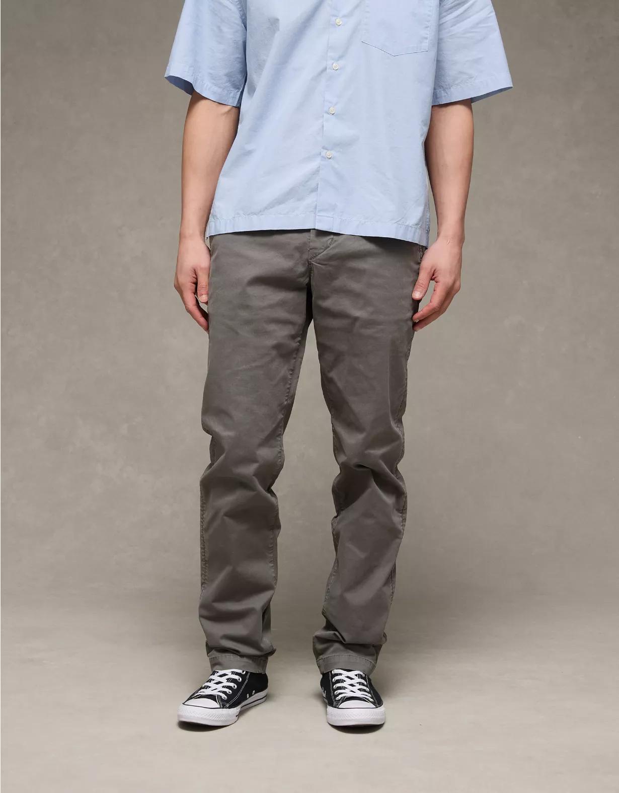 AE Flex Original Straight Lived-In Khaki Pant Product Image