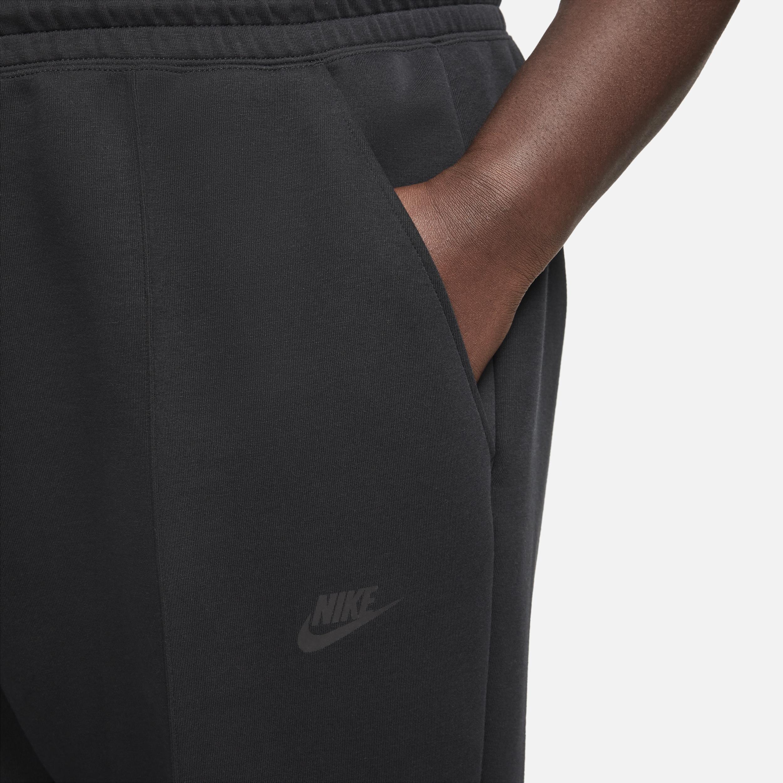 Womens Nike Sportswear Tech Fleece Mid-Rise Jogger Pants (Plus Size) | FB8332-010 Product Image