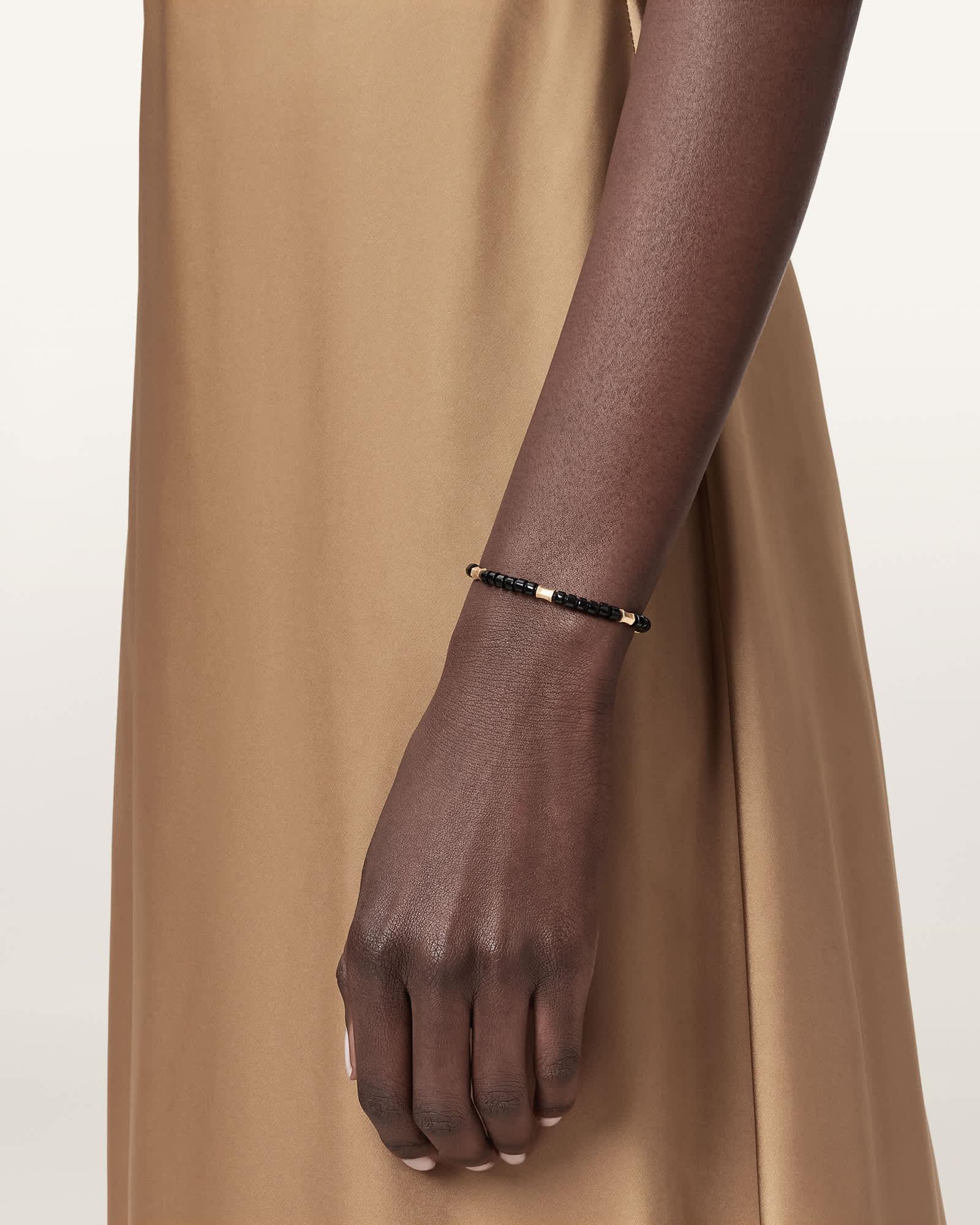 Janna Bangle WARM SILVER | ALLSAINTS US Product Image
