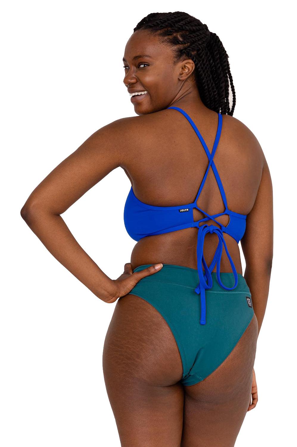 Zoe Bikini Bottom - Peacock Female Product Image