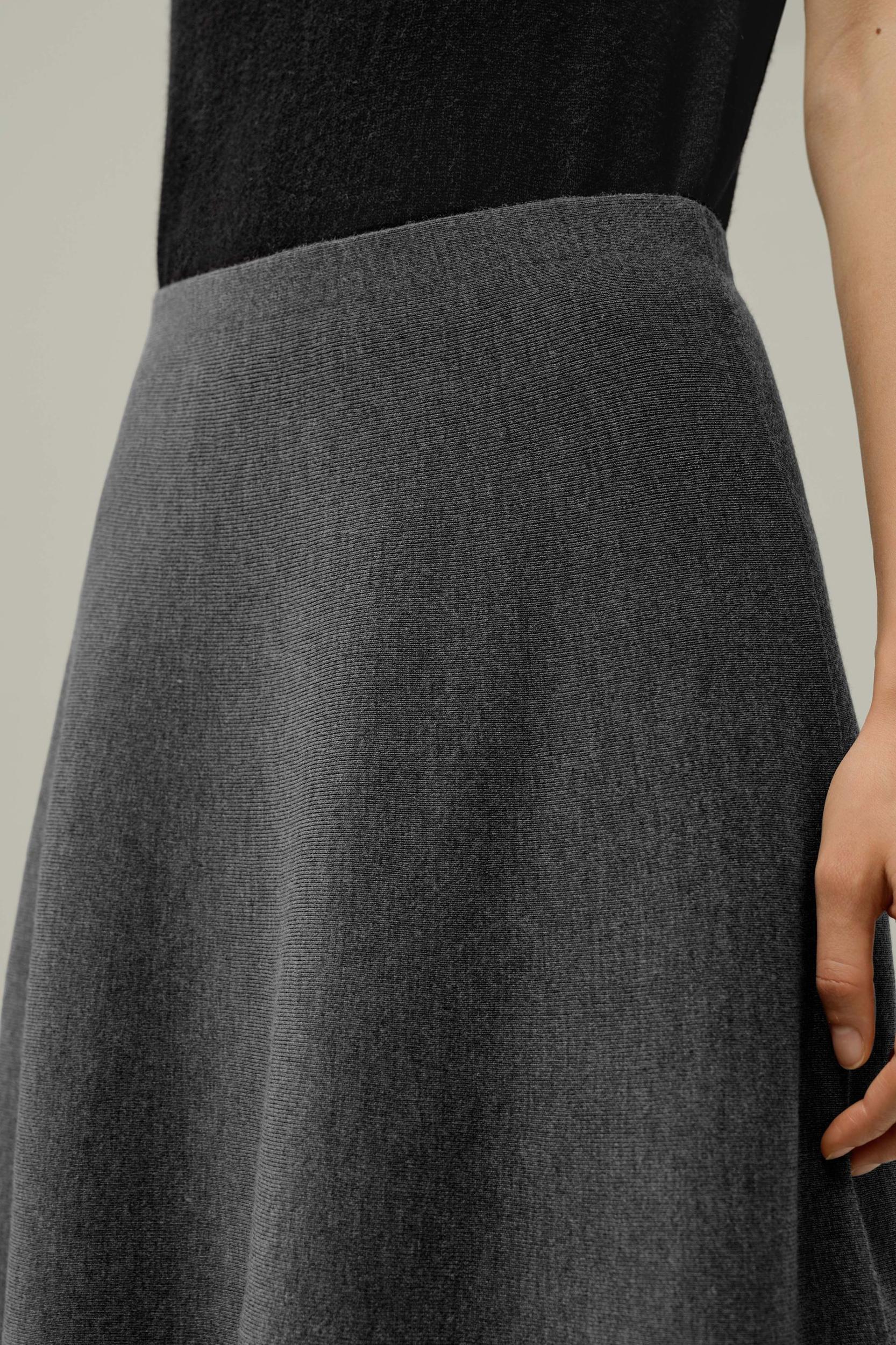 LILYSILK Worry-Free Wool Skirt Product Image