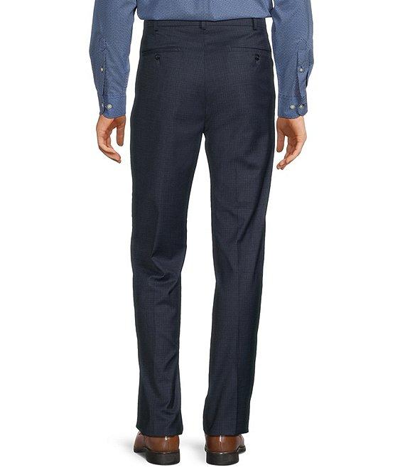 Roundtree & Yorke travelSMART Classic Fit Solid Texture Dress Pants Product Image