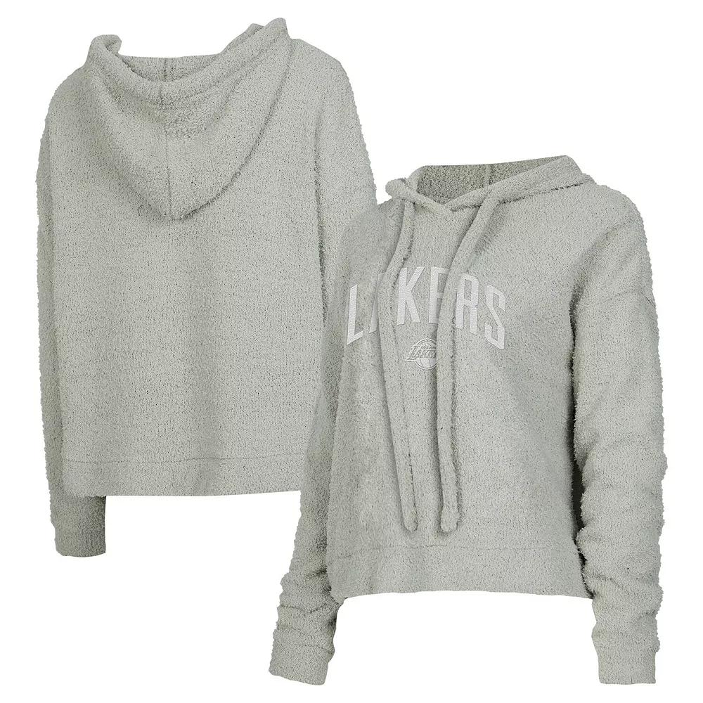 Women's Concepts Sport Gray New York Knicks Ventura Comfy Pullover Hoodie,  Product Image