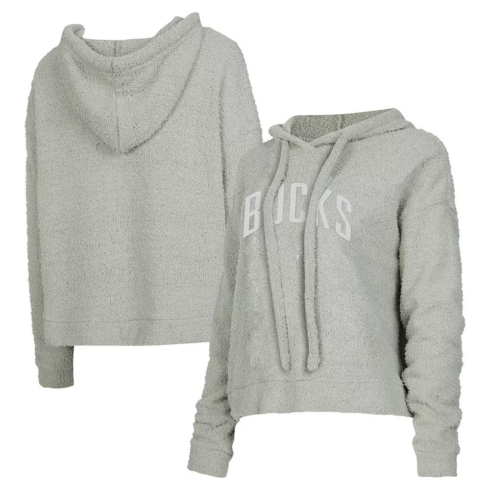 Women's Concepts Sport Gray New York Knicks Ventura Comfy Pullover Hoodie,  Product Image