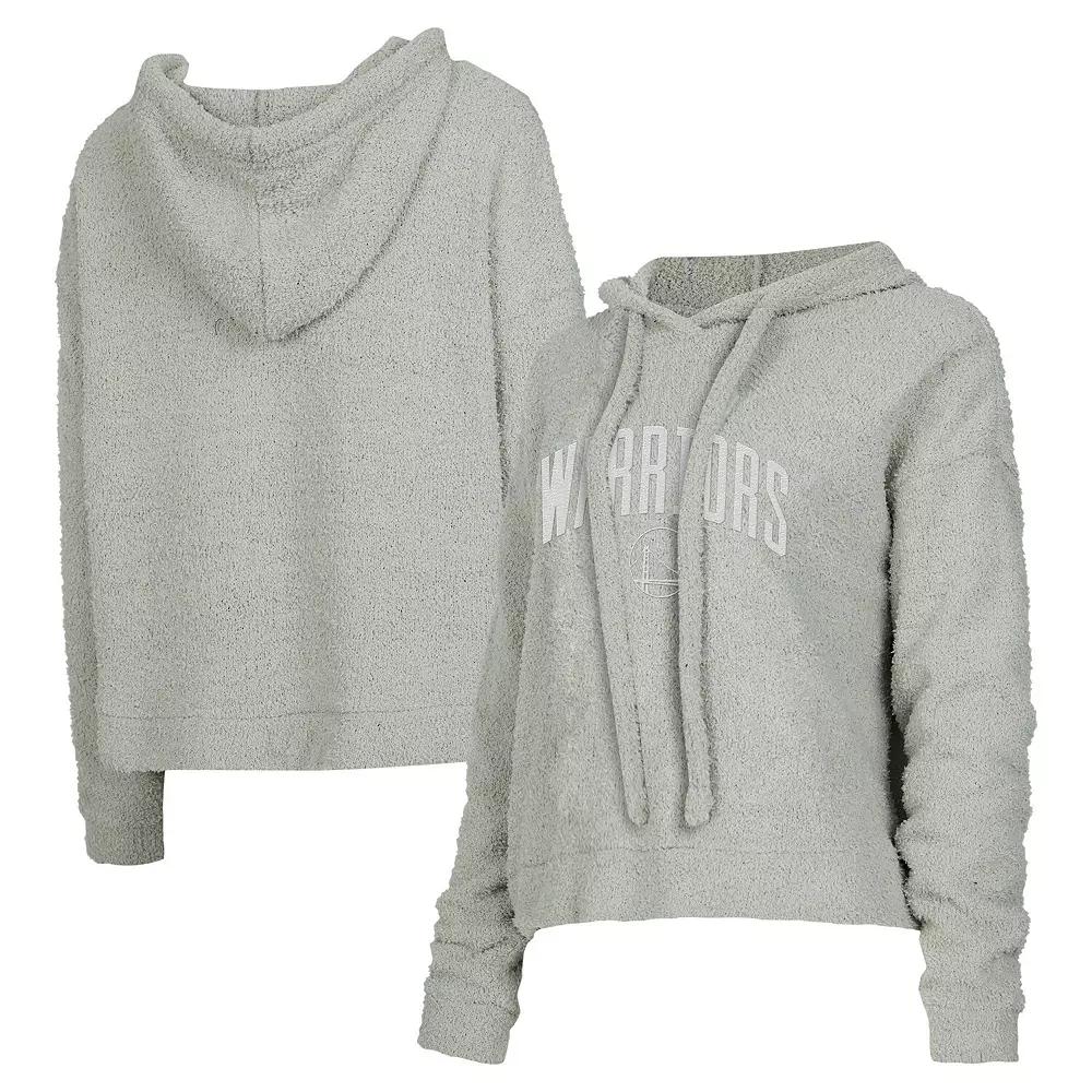 Women's Concepts Sport  Gray Philadelphia 76ers Ventura Comfy Pullover Hoodie, Size: Small, 76r Grey Product Image