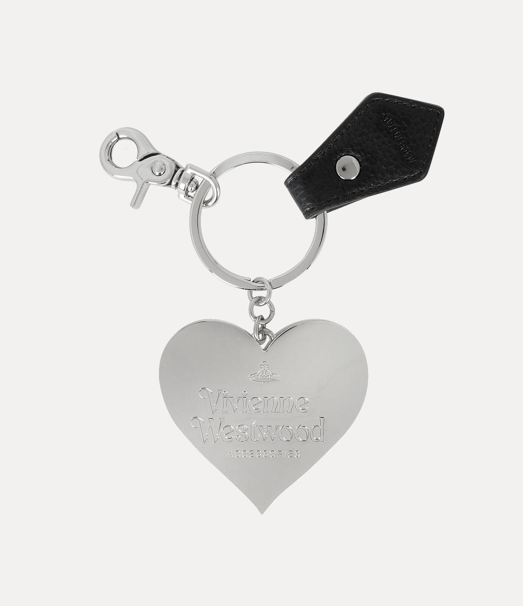 Mirror Heart Orb Keyring Product Image