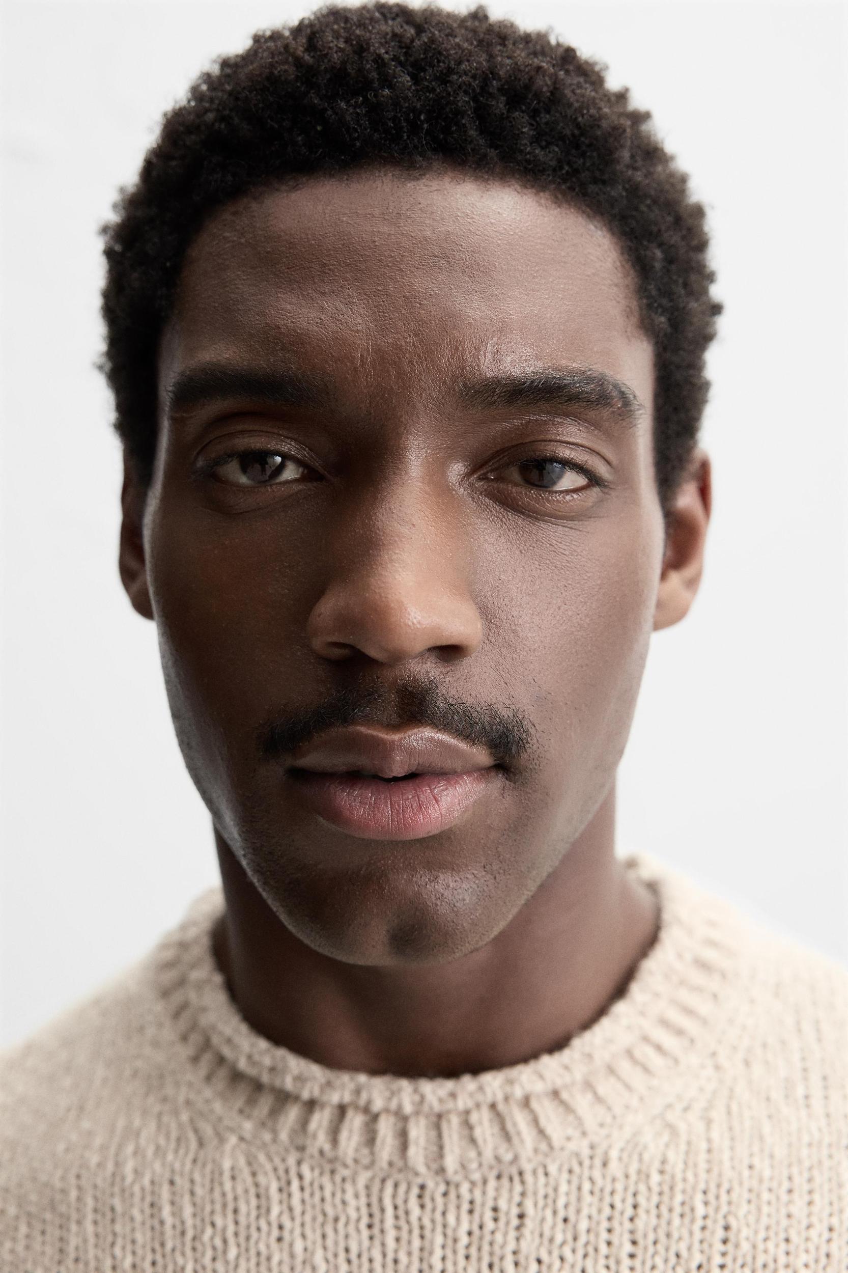 RUSTIC TEXTURED KNIT SWEATER Product Image