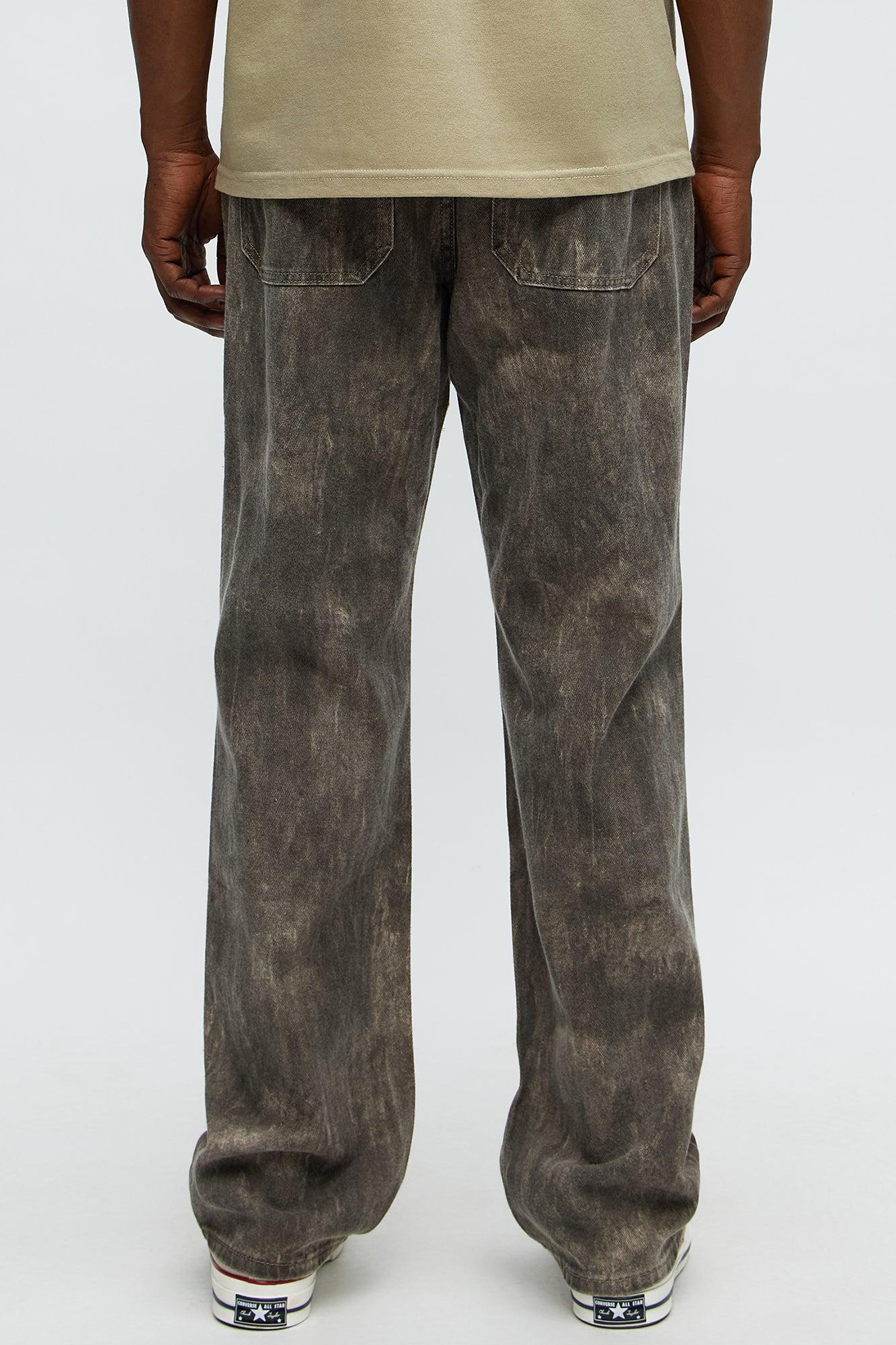 Five Am Straight Jeans - Brown Male Product Image