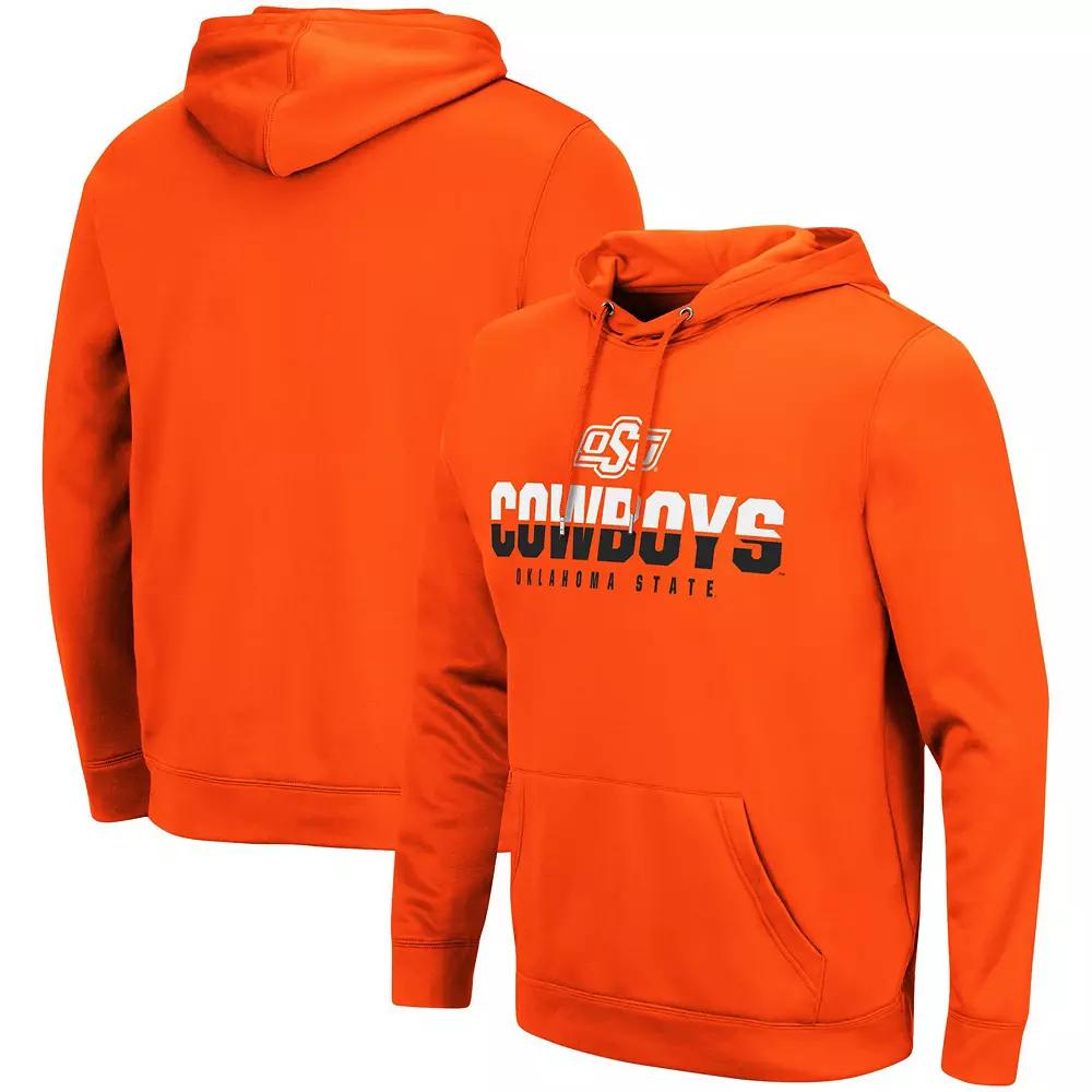 Men's Colosseum Orange Oklahoma State Cowboys Lantern Pullover Hoodie,  Product Image