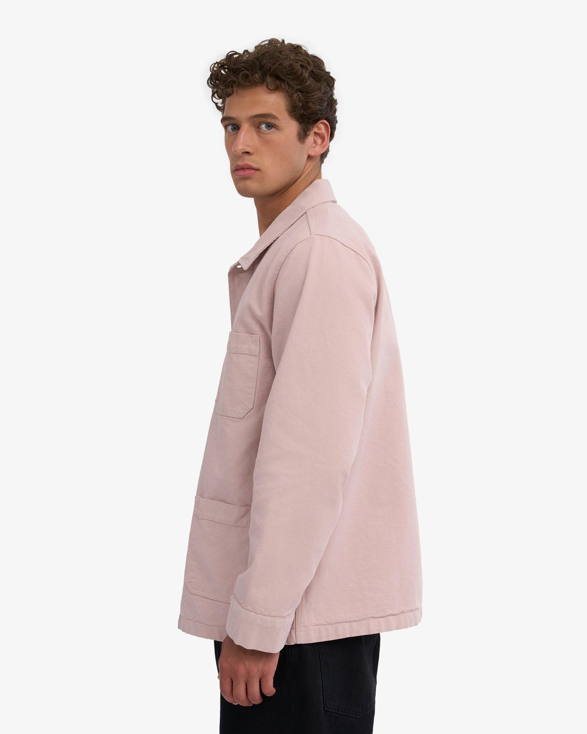 Organic Workwear Jacket - Faded Pink Product Image