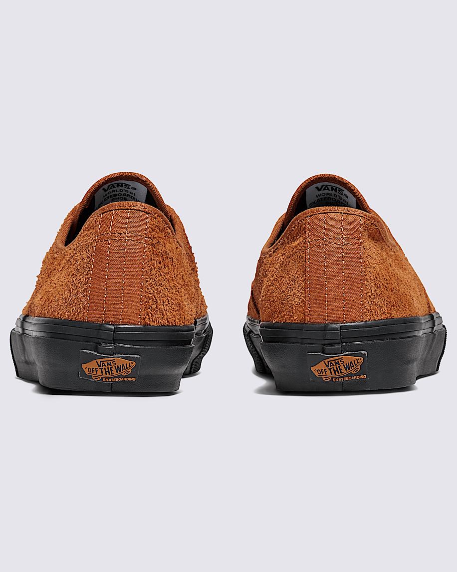 Skate Authentic Suede Shoe in Rust Brown| Vans US Product Image