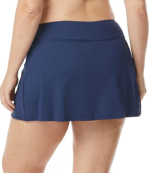 Beach House Plus Size Paloma Beach Solids Emma Swim Skort Product Image