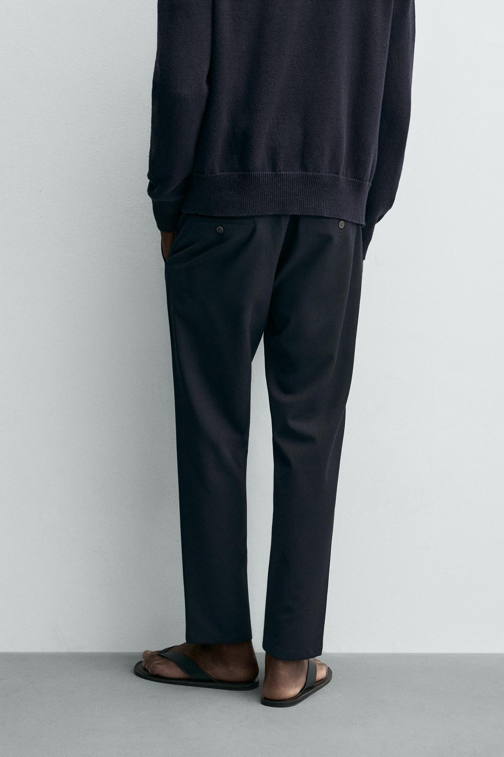 TEXTURED STRETCH CHINO PANTS Product Image